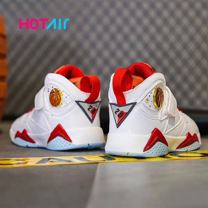 Новинка 2022 детские кроссовки Баскетбольная обувь для мальчиков нескользящая