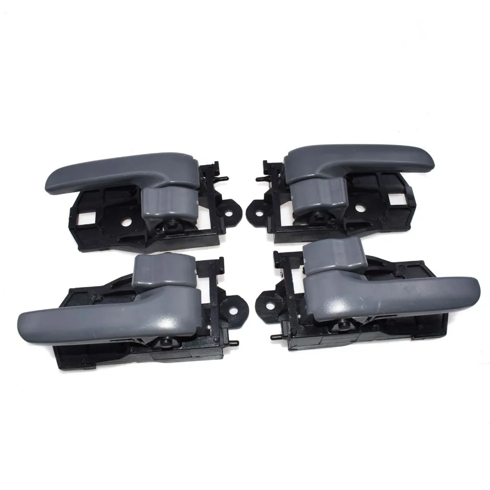 ISANCE 4 шт. серо серая внутренняя дверная ручка передняя задняя правая для Toyota Camry 1997