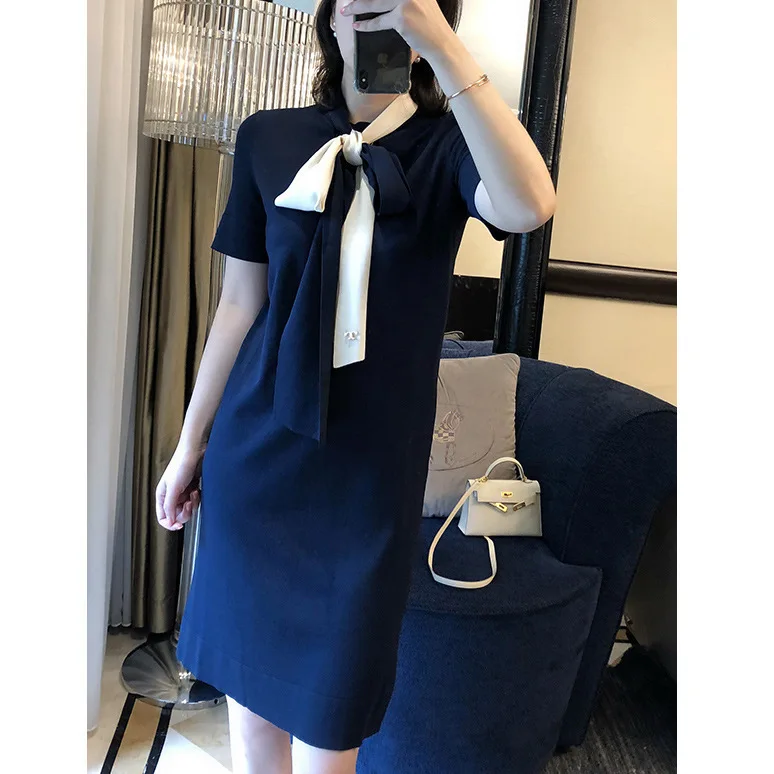 Изменение многочисленные для краткое/значки дизайн ярких цветов платье с