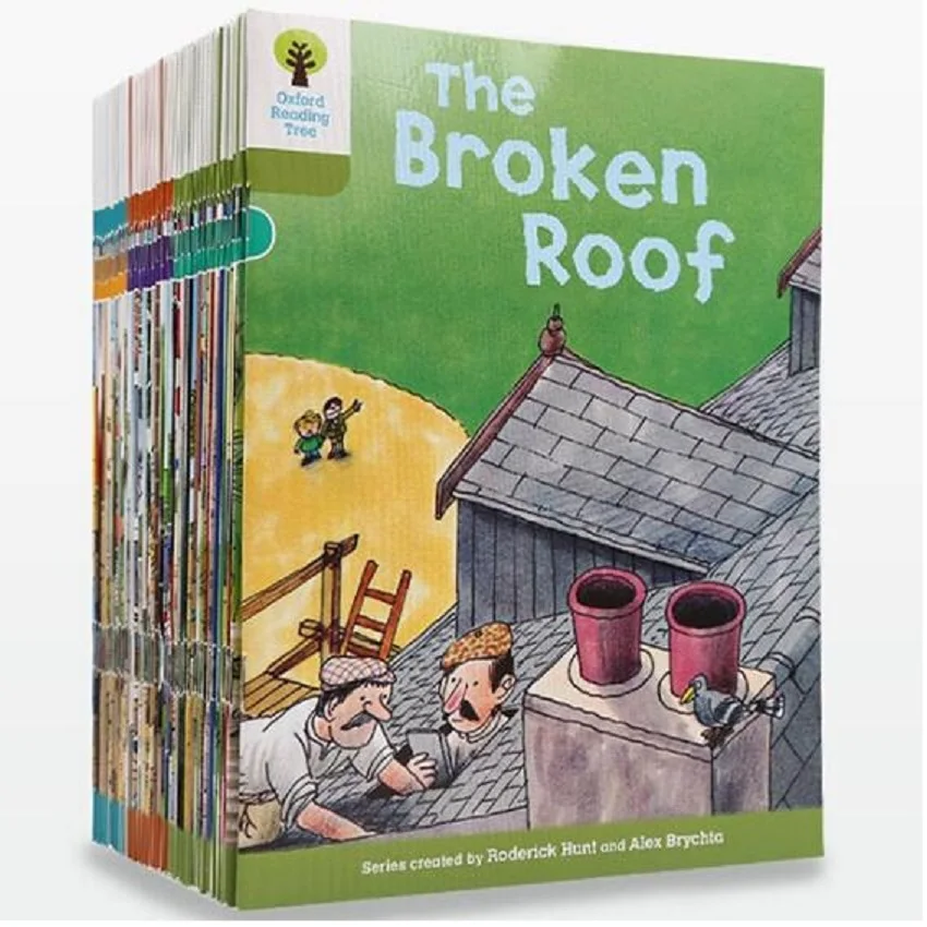 

Grade 7-9 Oxford Random 10 Books Reading Tree Rich Reading Help Children Read Pinyin English Story Picture Book Stationery Gift