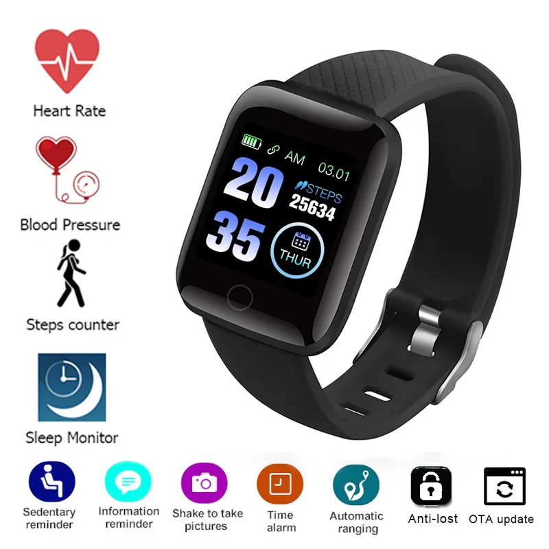 

Smart Watch Man Woman Smartwatch Bluetooth Blood Pressure Measurement Heart Rate Monitor Smart Watch 2021 New