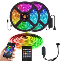 5050 lights with rgb led 12 v intelligent bluetooth kit phone app remote control with flexible strip waterproof lamp