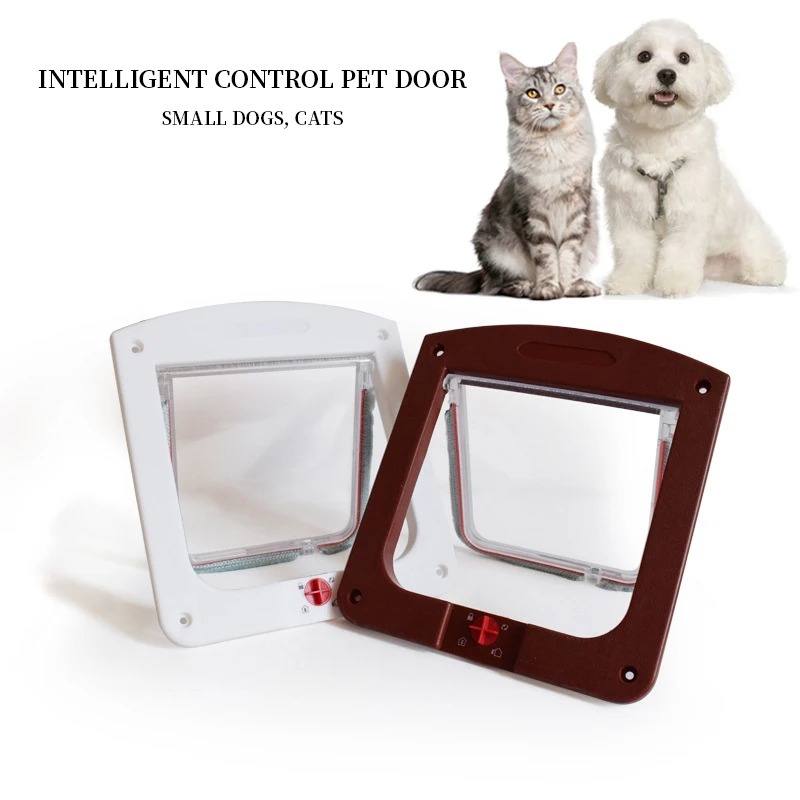 

Pet Door Smart Switch Pet Door Is Suitable for Small Cats and Dogs To Open Light Control Small Door Pet Supplies Accessories