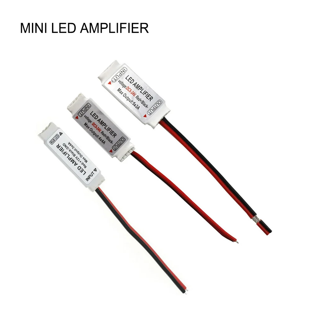 Мини контроллер усилителя для светодиодных лент RGB RGBW + CCT RGBWW RGBCW 5/6 5050 4/3528