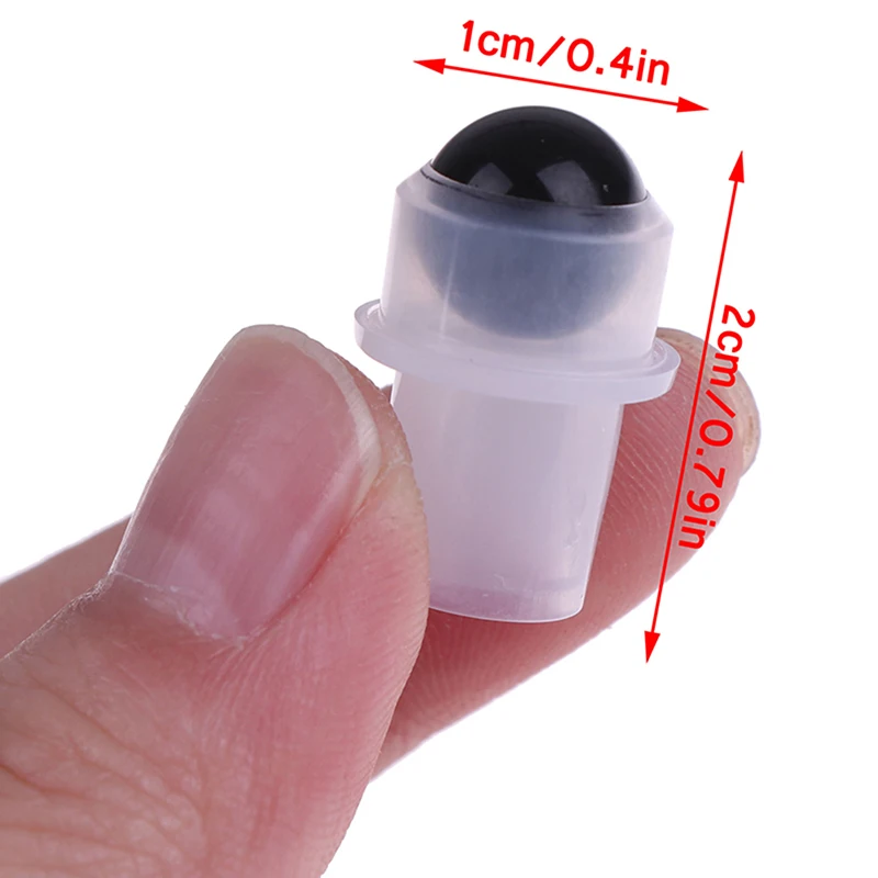 

1PCS Natural Gem Roller Ball Essential Oil Perfume Bottle Accessories Gemstone Roller Ball Refillable Bottles Roller Bottles