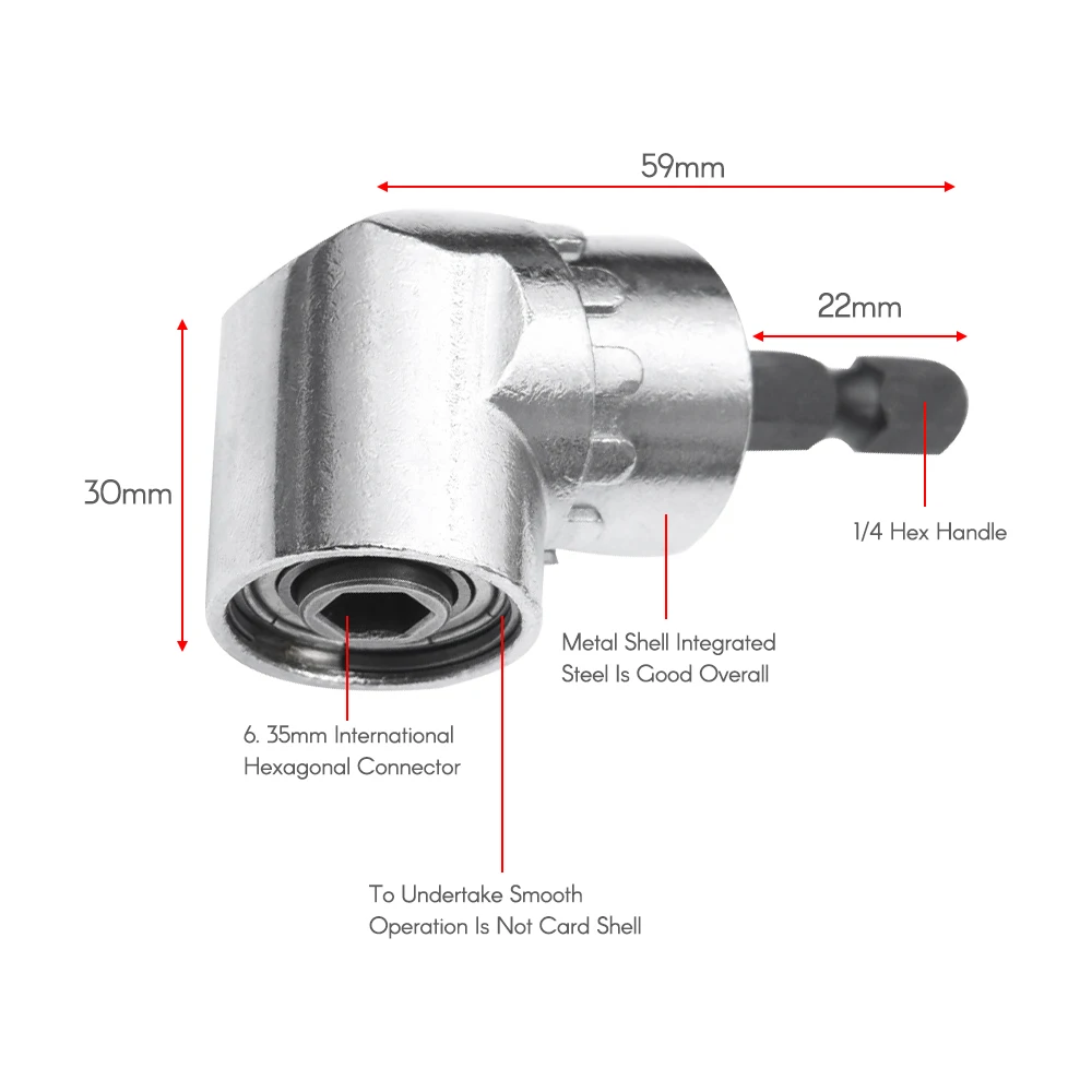 Универсальный торцевой ключ набор адаптеров для электрической дрели 7 мм 19 и 105