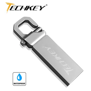 USB-флеш-накопитель Techkey, 64 ГБ, металлическая сталь, 32 ГБ