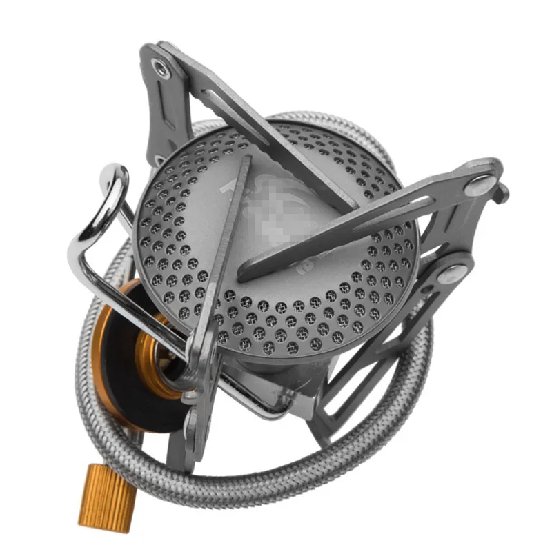 

Titanium FFMS-119T BLADE 2 Stove Camping Stove Cooking Stove Gas Burner Hiking Outdoor Foldable Igniter Free shipping BBQ