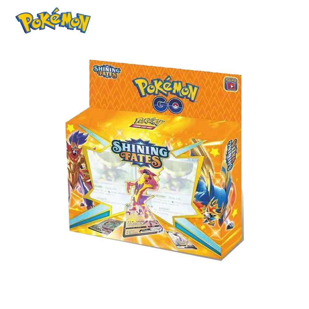 2021 аниме 54 шт./компл. карты Pokemon железная металлическая коробка TAKARA TOMY игрушки