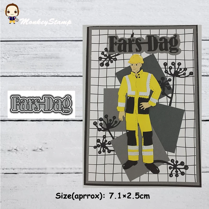 Обезьяны Fars dag металлические трафареты для резки сделай сам скрапбукинг