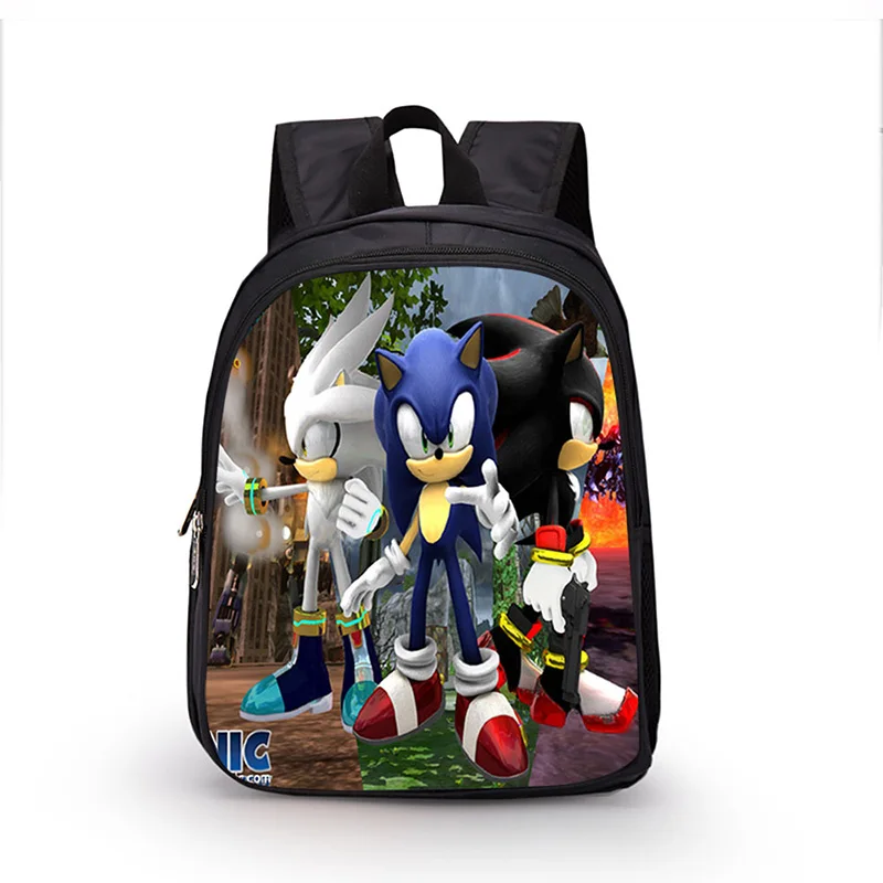 4 3D Аниме Mochila Sonic рюкзак с ежом школьные сумки для девочек-подростков маленький рюкзак для детей рюкзак на молнии рюкзак для ноутбука - Цвет: 4