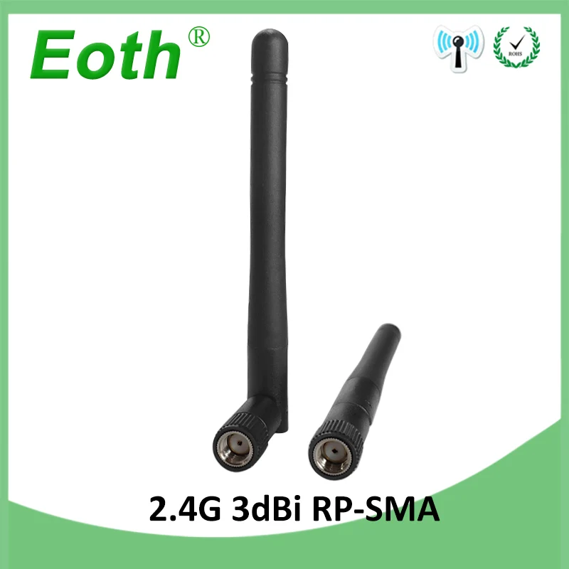 2 4 GHz антенна wi fi 3dBi RP SMA женский ghz антенн s 4G antenas для Беспроводной роутер|Антенны