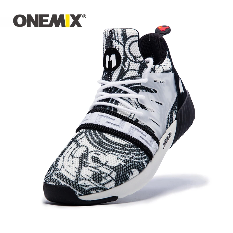 

ONEMIX Women's Running Shoes Highshoes Confortable Athletic Boots Height Increasing Sports Shoes Walking Footwear Sneakers Women