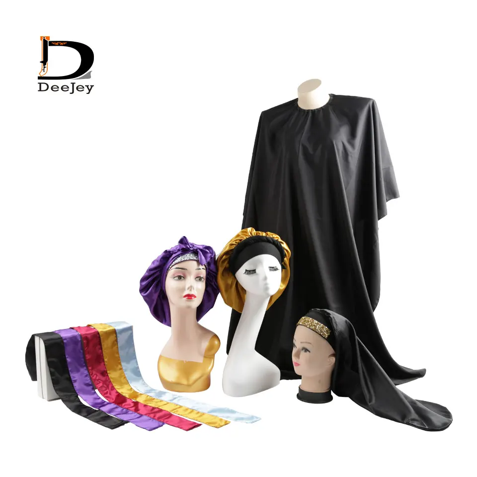 Индивидуальные удлинители волос Стразы шляпа с галстуком атласная сумка