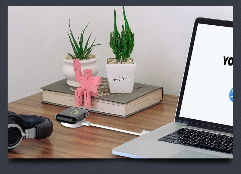 Новое портативное магнитное Беспроводное зарядное устройство для Apple Watch 1 2 3 4