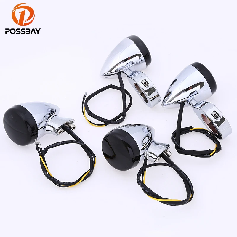 4 шт. универсальные мотоциклетные светодиодсветодиодный поворотные сигналы