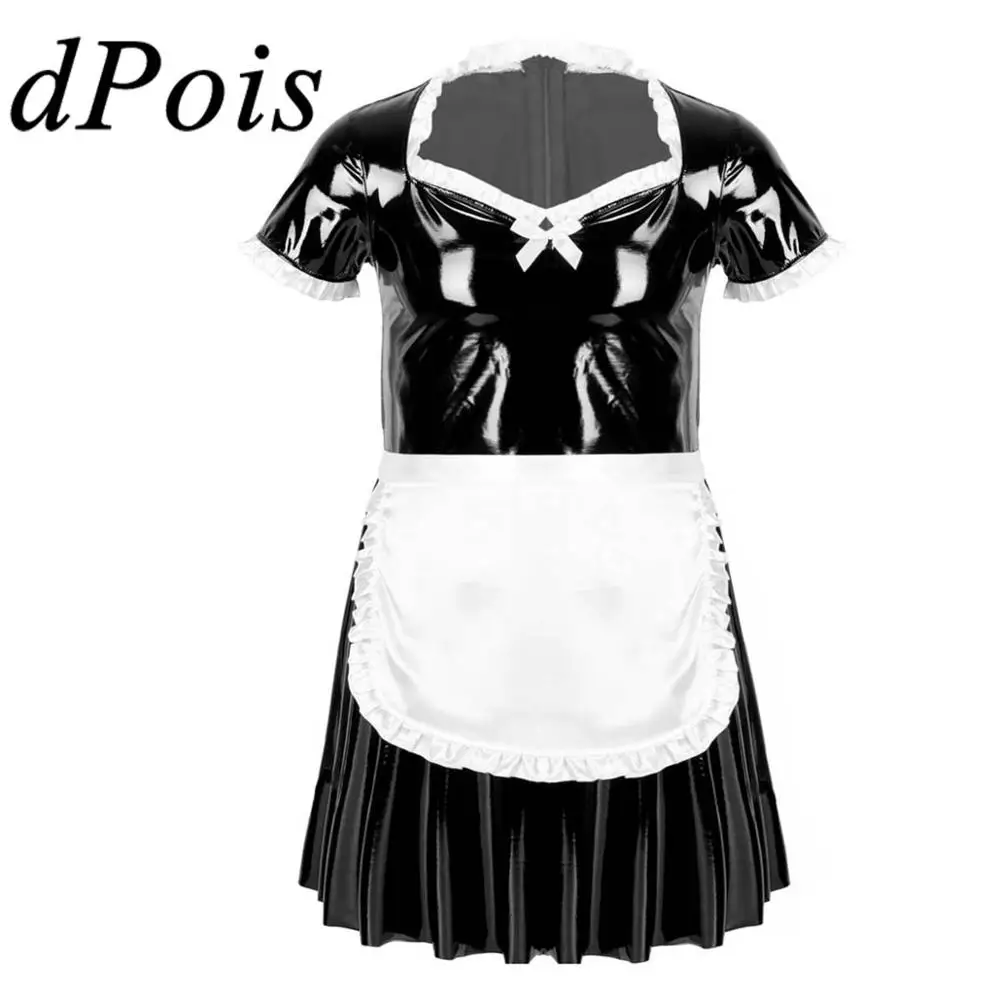 Мужское платье для взрослых нижнее белье костюм французской горничной косплея