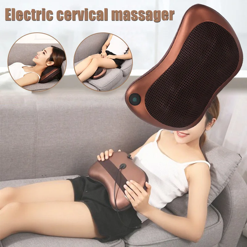 Multifunctional Massage Pillow Electric Massager for Neck Back Waist Leg Stress Relief ALS88 | Спорт и развлечения