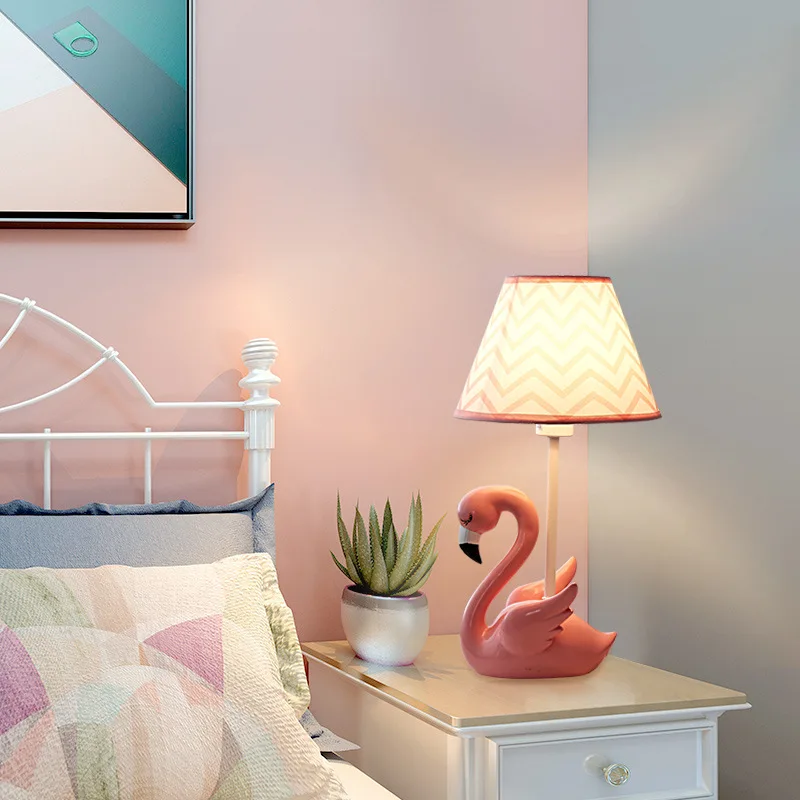 Простая Милая креативная настольная лампа для кровати индивидуальный