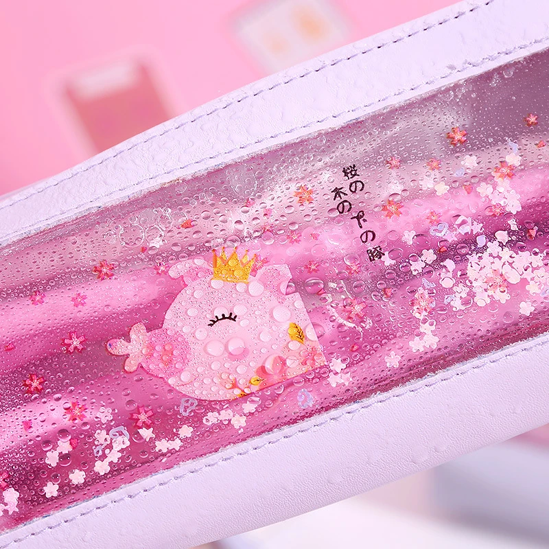 Кожаный Простой маленький свежий студенческий Большой Вместительный чехол для