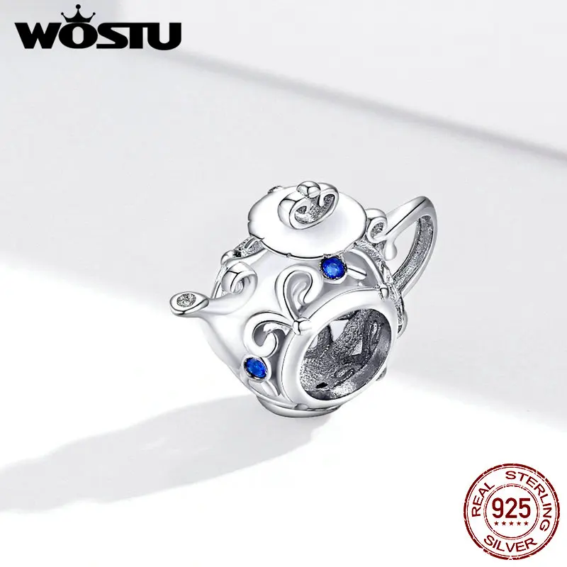 

Бусина-Шарм WOSTU из серебра 925 пробы, для браслета, 925
