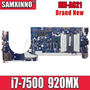 for lenovo thinkpad e470 e470c laptop motherboard ce470 nm a821 main board i7 7500u cpu 920mx gpu full tested free global shipping