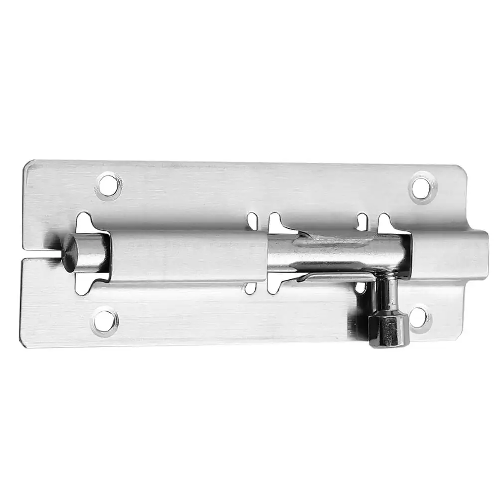 Neoteck 4 Pcs Inch/ 8 Inch Tower Bolt With Screws Stainless Steel Lock Latch Catch Slide Security Door Barrel For |