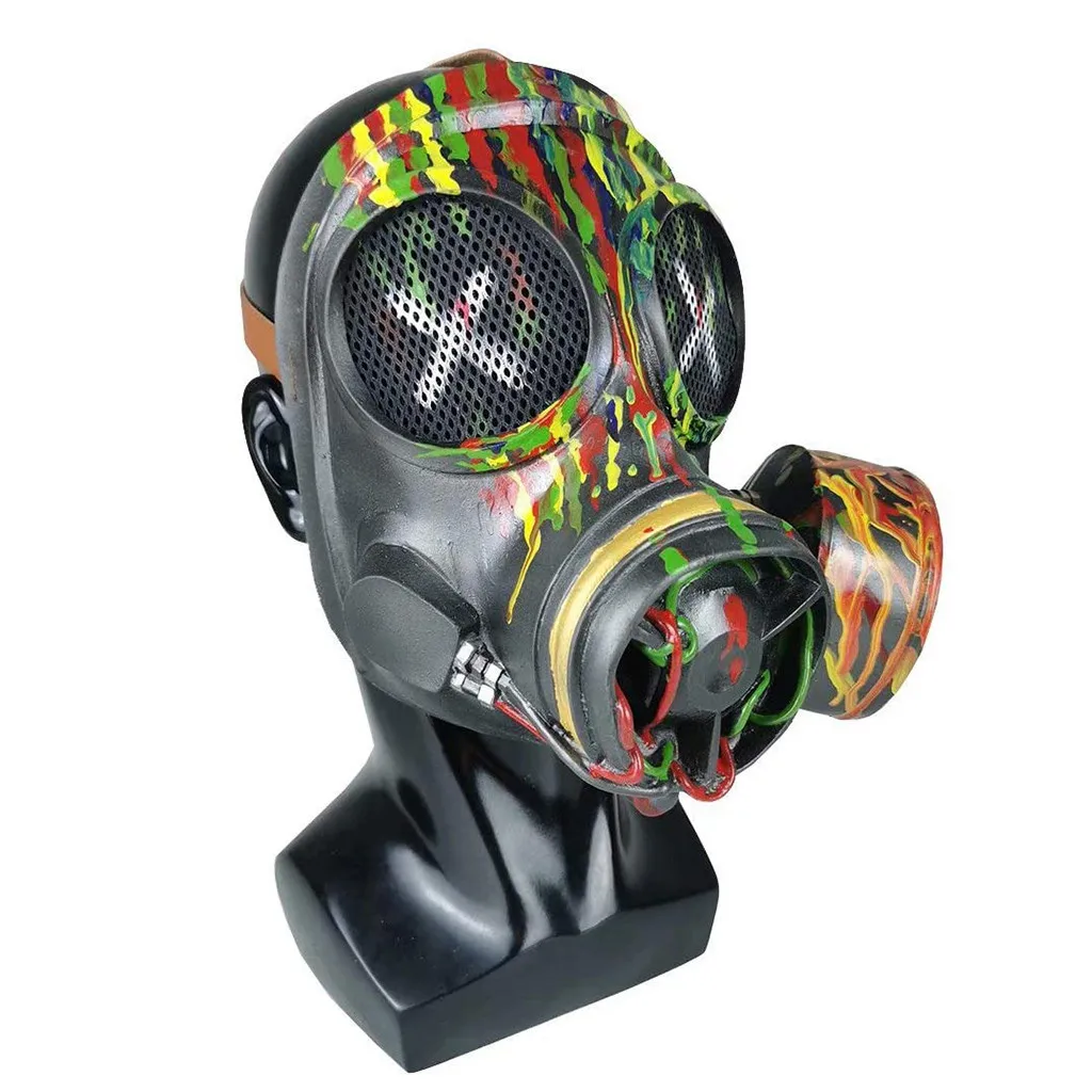 Страшно Жуткий Хеллоуин маска маскарад кукла из фильма ужасов газовая страшная