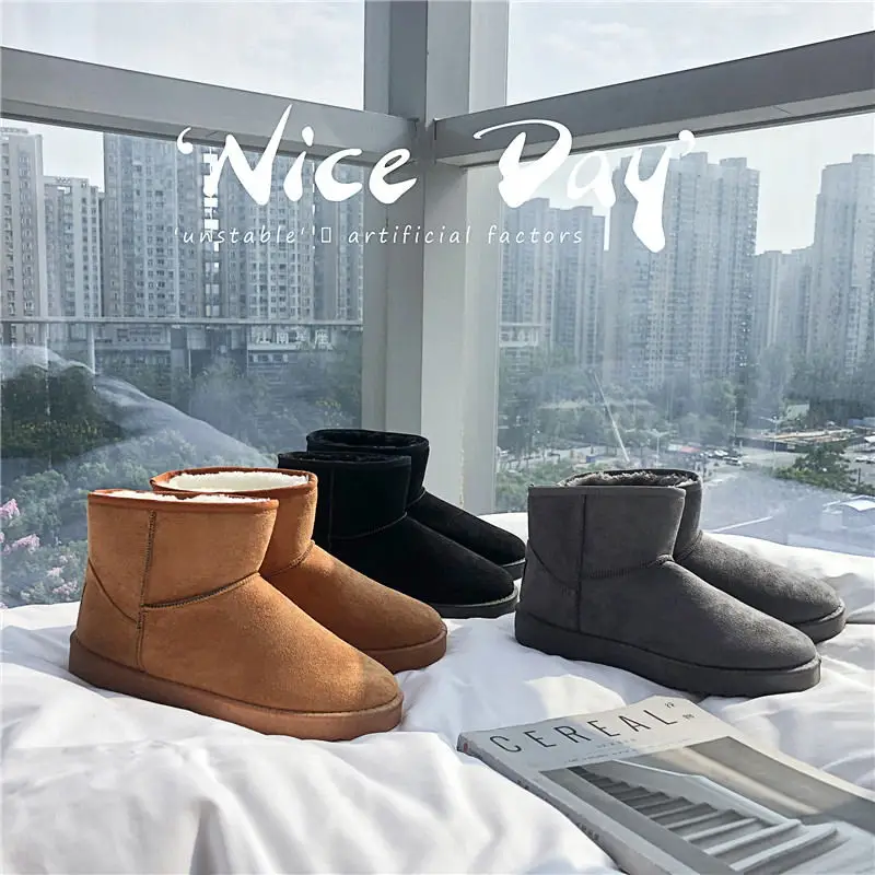 Ботинки мужские Зимние непромокаемые на меху с плюшевой подкладкой | Обувь