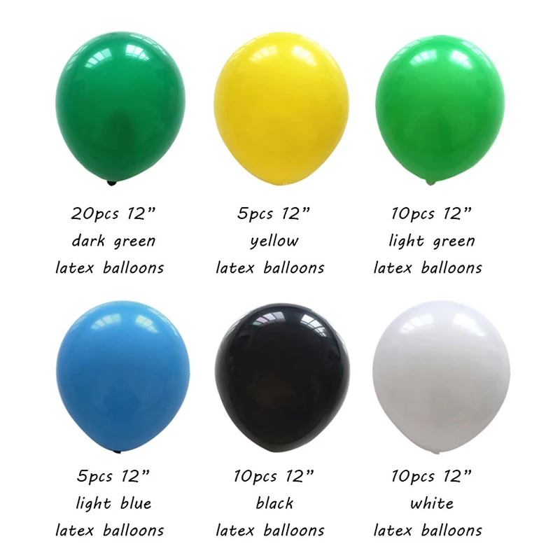 Товары для вечеринки в стиле сафари воздушные шары форме животных Арка джунглей