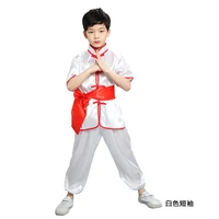 chinese kung fu childrens mens and womens short sleeve performance clothes