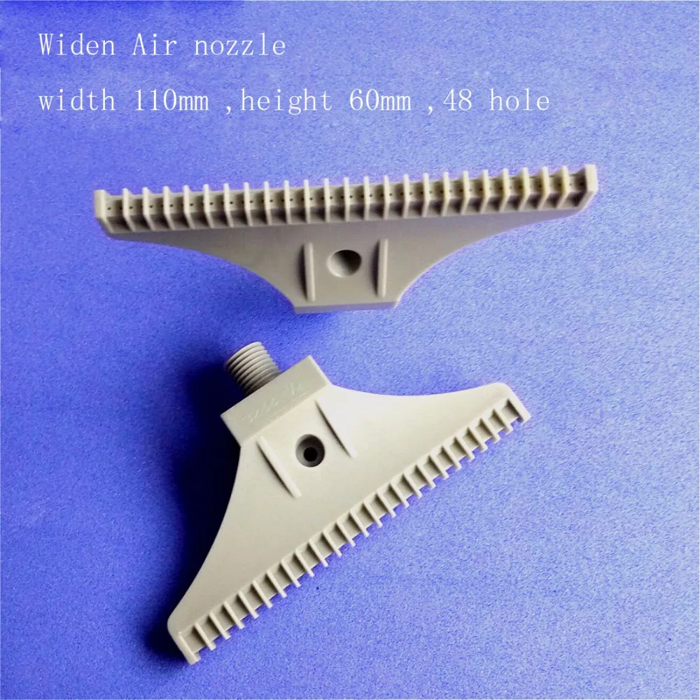 Пластиковая насадка для душа с широким диаметром 110 мм и 48 отверстиями резьба 1/4