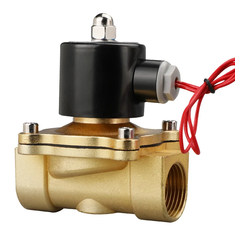

Normally Closed Solenoid Valve Water Valve Air Valve Pure Copper Coil AC220V DC24V 12V 2 Points 3/4/6 Points 1Inch 1.2 Inch