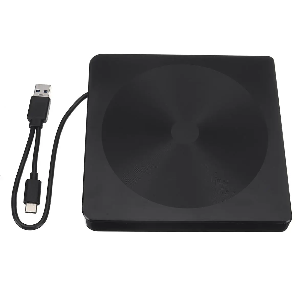 

S SKYEE External Drive Recorder DVD CD Driver Usb3.0+typec Plug and Play Silica Gel Antiskid Portatil for any Laptop Desktop