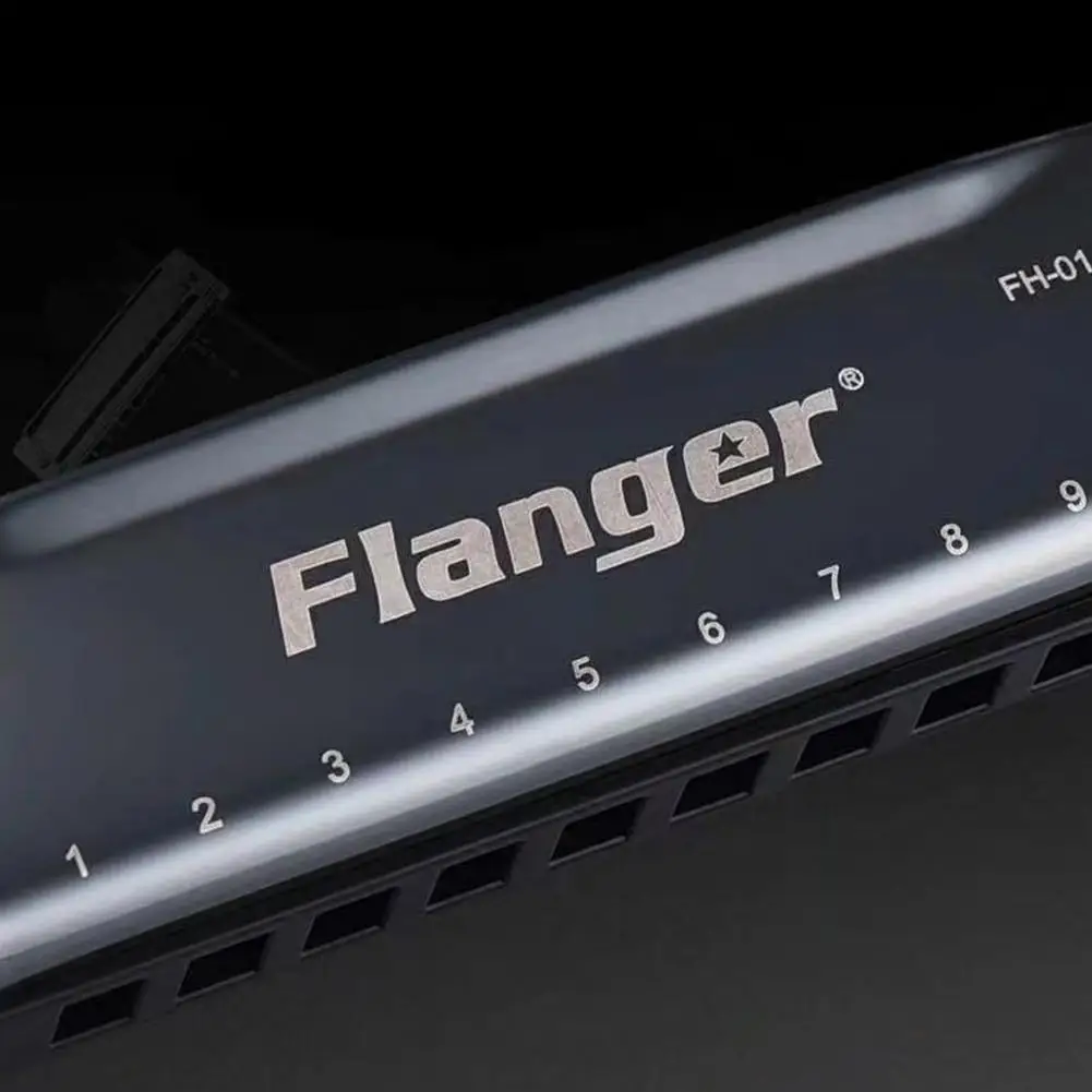 Flanger 10 отверстий 20 C тон диатонический Блюз гармоника Стандартный рот ключ орган с