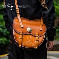 %e2%98%85%e2%98%85cangji handmade shoulder bag mens leisure bag chinese style retro brushed leather motorcycle bag leather messenger bag