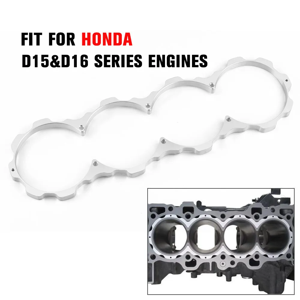 

Aluminum Engine Block Guard Blockguard For Honda Civic D16 D15 D16Y D16Z Front S0A7 RS-HR008