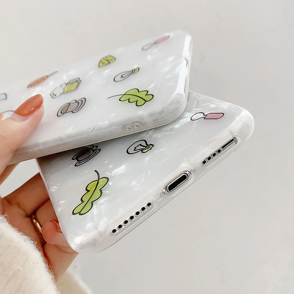 KISSCASE милый мультяшный чехол для телефона iPhone XS Max X XR 8 7 6 6S Plus задняя крышка ракушка