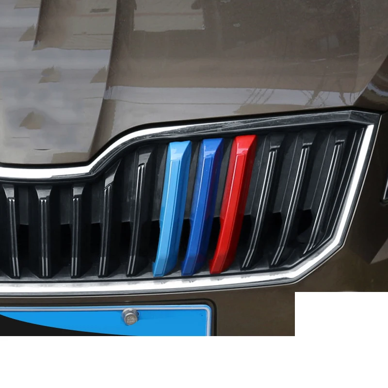 Передняя решетка Lsrtw2017 Abs для Skoda Octavia A7 превосходные аксессуары интерьера