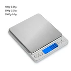 Точные цифровые весы 0,01 г0,1 г с ЖК-дисплеем, электронные мини-весы 500 г3000 г, весы для взвешивания чая и выпечки