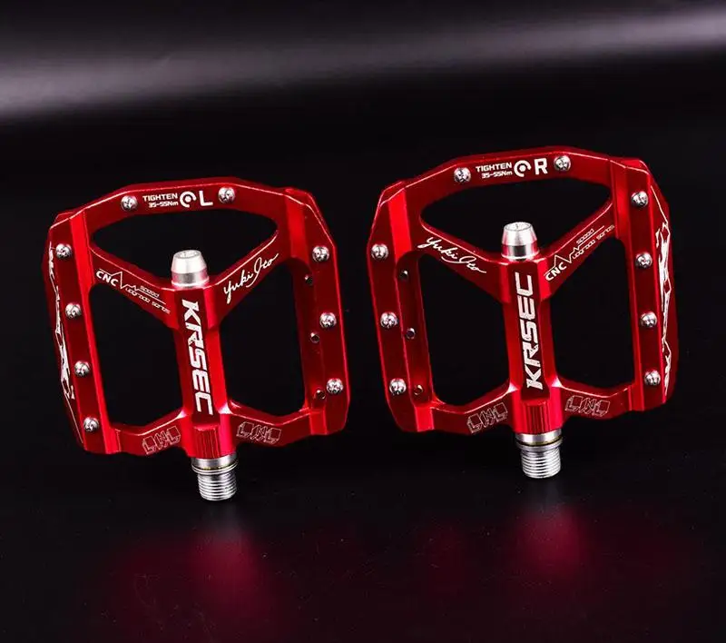 Ультралегкая велосипедная педаль алюминиевые подшипники DU L7U для горных