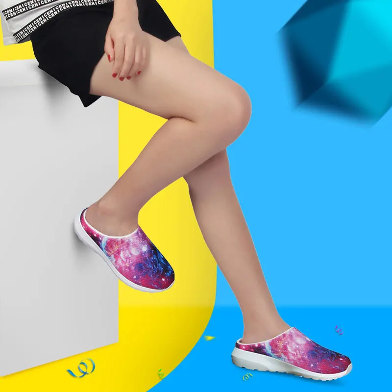 WHEREISART/женские модные тапочки; нескользящие домашние тапочки с принтом для дантиста; женская летняя обувь для медсестры из сетчатого материала; женские пляжные сандалии