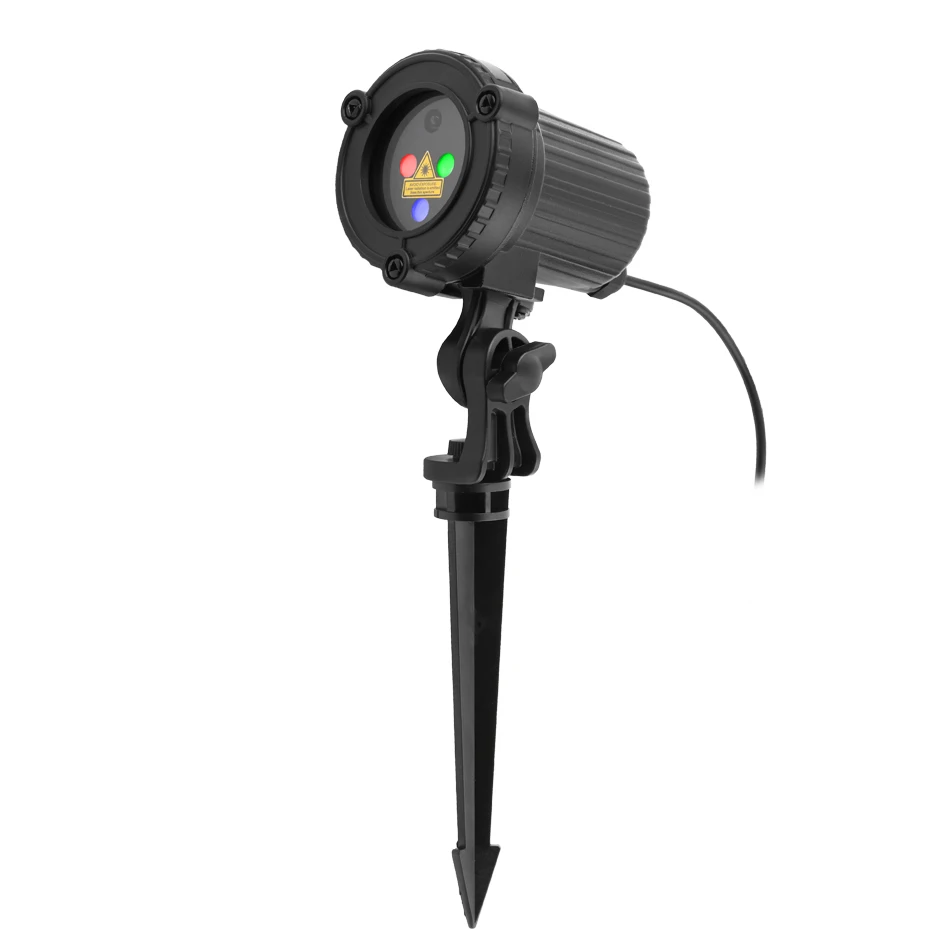 ALIEN RGB дистанционный статический лазерный проектор в виде звезд и точек, светильник для сада, открытый водонепроницаемый светильник для рождественской елки, праздника, душа, светильник ing