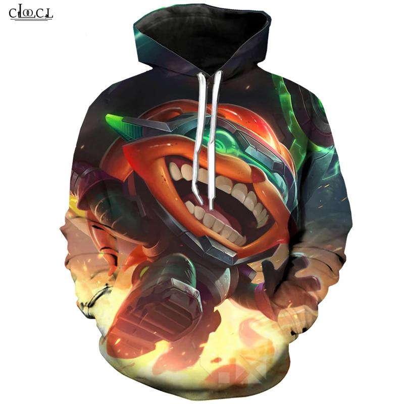 Модный тренировочный костюм CLOOCL мужские/женские толстовки с 3D принтом героев