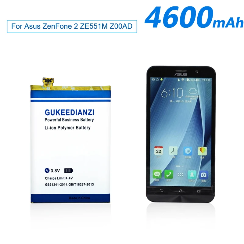 C11P1424 4600 мАч литий ионный аккумулятор высокой емкости для Asus ZenFone 2 ZenFone2 Z00AD Z00BD ZE551ML