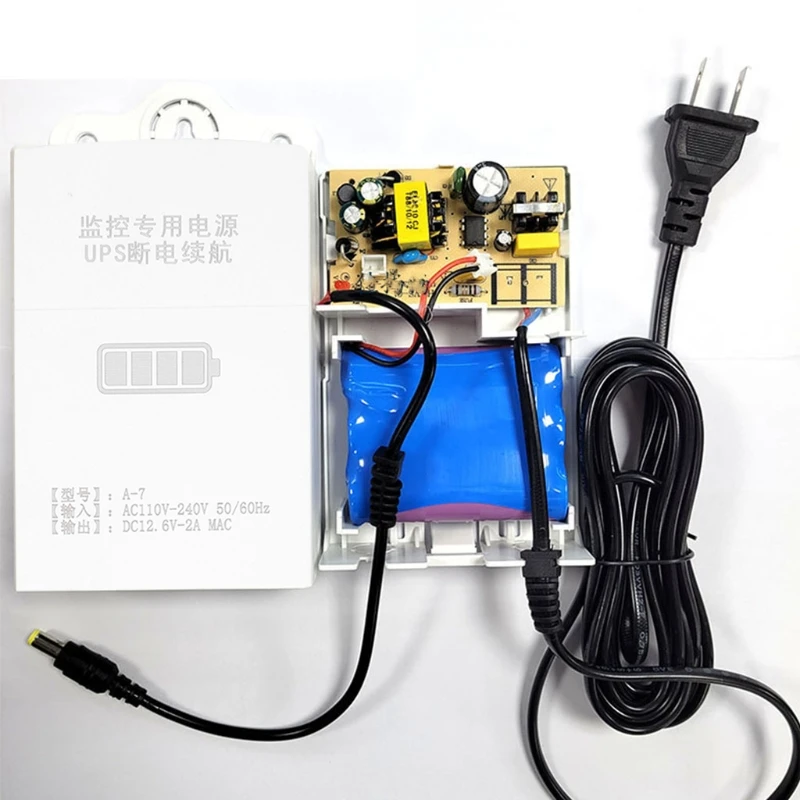 12V-2A Uninterruptible Power Supply Mini UPS Battery Backup for WiFi Router Modem Security Camera Universal Interface | Обустройство