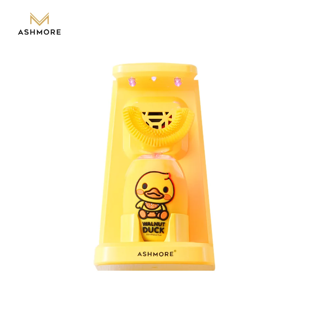 

Kids Electric Toothbrush 360 Ultrasonic Autobrush Children Tooth Brush With Music Reminder IPX7 Waterproof 2 Cleaning Modes