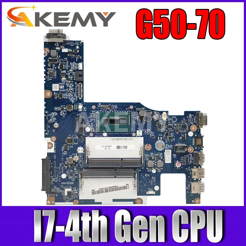 

New NM-A362 NM-A272 mainboard For Lenovo G50-80 G50-70 Z50-70 Z50-80 G50-70M Laptop Motherboard I7-4th Gen 100% Tested