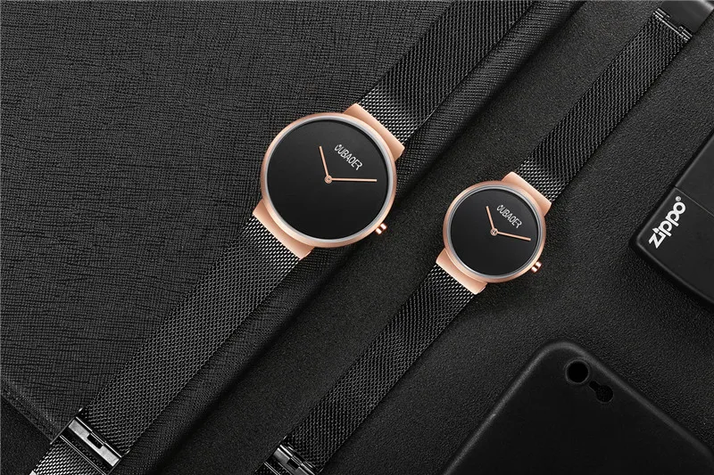 Reloj pareja OUBAOER часы для пары Роскошные Кварцевые часы из нержавеющей стали для мужчин и женщин наручные часы для влюбленных часы relogio masculin подарок