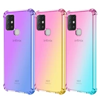 Shockproof Silicone Phone Case For Infinix Note Lite Zero Pro Hot Lite Play 10i 10T 10S NFC Smart Cover